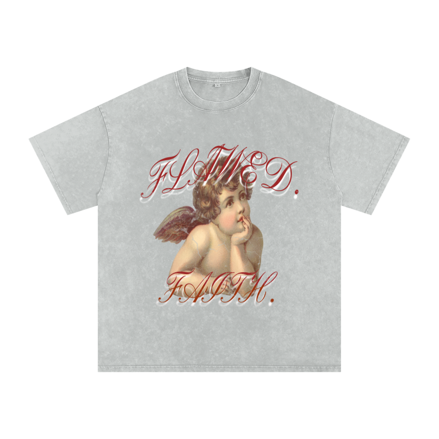 Thinking angel tee- 250 GSM