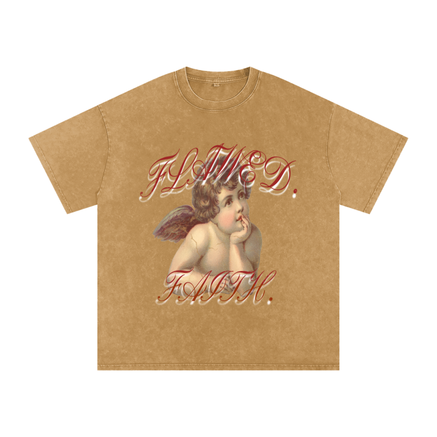 Thinking angel tee- 250 GSM