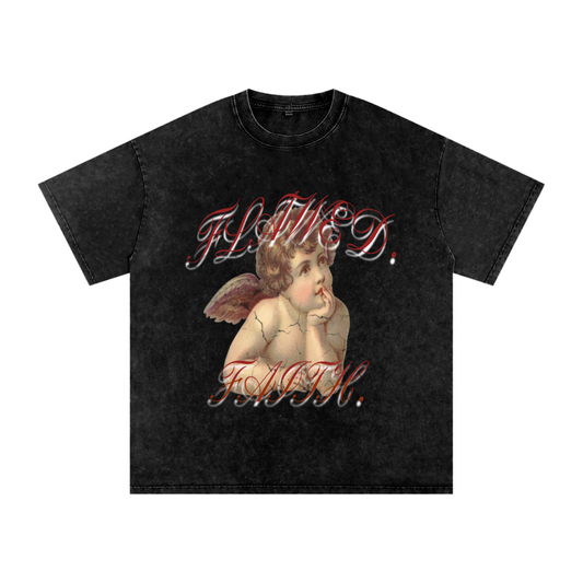 Thinking angel tee- 250 GSM